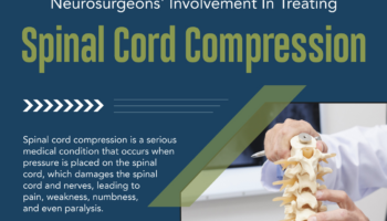 infographic on spinal cord compression